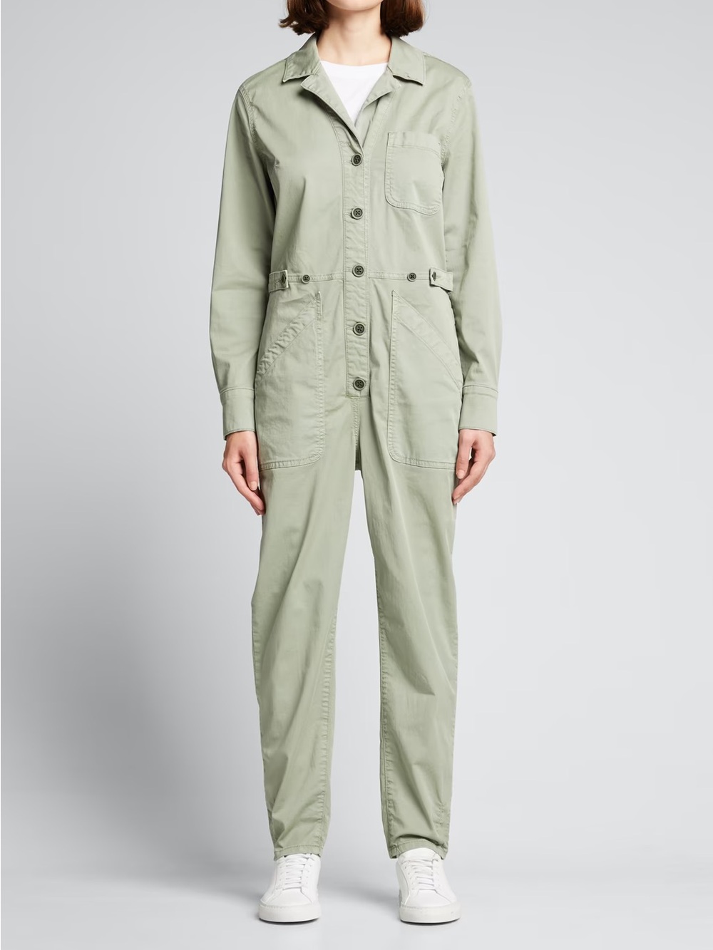 Veronica Beard Light Sage Utility Jumpsuit MEDIUM!